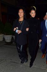 BELLA HADID Arrives at Cfda & Vogue Fashion Fund Awards in New York 11/04/2019