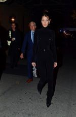 BELLA HADID Arrives at Cfda & Vogue Fashion Fund Awards in New York 11/04/2019