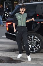 BELLA HADID Arrives at Her Hotel in Paris 11/14/2019