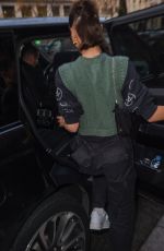 BELLA HADID Arrives at Her Hotel in Paris 11/14/2019