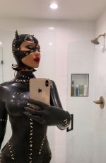 BELLA HADID as Catwoman - Instagram Photos 11/01/2019