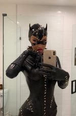 BELLA HADID as Catwoman - Instagram Photos 11/01/2019