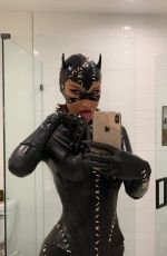 BELLA HADID as Catwoman - Instagram Photos 11/01/2019