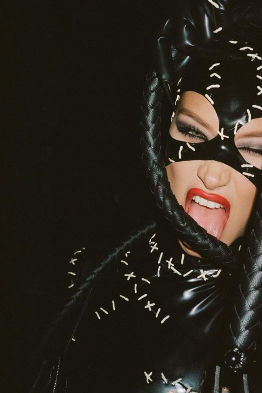 BELLA HADID as Catwoman - Instagram Photos 11/01/2019