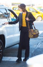 BELLA HADID at JFK Airport in New York 11/16/2019