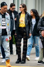 BELLA HADID Out and About in New York 11/27/2019