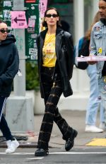 BELLA HADID Out and About in New York 11/27/2019