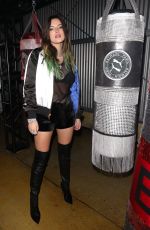 BELLA THORNE at Puma x Balmain Launch Event in Los Angeles 11/21/2019