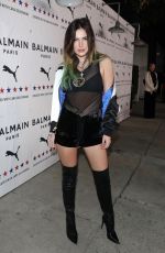 BELLA THORNE at Puma x Balmain Launch Event in Los Angeles 11/21/2019
