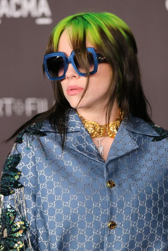 BILLIE EILISH at 2019 Lacma Art + Film Gala Presented by Gucci in Los Angeles 11/02/2019