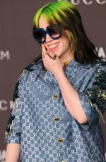 BILLIE EILISH at 2019 Lacma Art + Film Gala Presented by Gucci in Los Angeles 11/02/2019