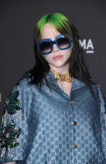 BILLIE EILISH at 2019 Lacma Art + Film Gala Presented by Gucci in Los Angeles 11/02/2019