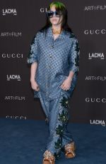 BILLIE EILISH at 2019 Lacma Art + Film Gala Presented by Gucci in Los Angeles 11/02/2019