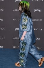 BILLIE EILISH at 2019 Lacma Art + Film Gala Presented by Gucci in Los Angeles 11/02/2019