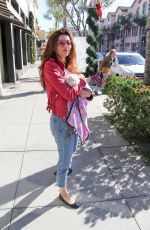 BLANCA BLANCO and John Savage Out with Their Bunny in Beverly Hills 11/22/2019