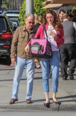 BLANCA BLANCO and John Savage Out with Their Bunny in Beverly Hills 11/22/2019