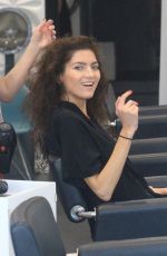BLANCA BLANCO at a Hair Salon in Beverly HIlls 11/08/2019