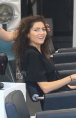 BLANCA BLANCO at a Hair Salon in Beverly HIlls 11/08/2019