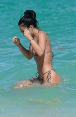 BREANA TIESI in Bikini at a Beach in Miami 11/02/2019