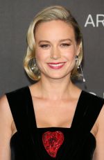 BRIE LARSON at 2019 Lacma Art + Film Gala Presented by Gucci in Los Angeles 11/02/2019