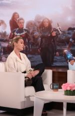 BRIE LARSON at Ellen Degeneres Show in Burbank 11/19/2019