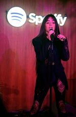 CAMILA CABELLO at Celebration for Artists Hosted by Spotify in West Hollywood 11/20/2019