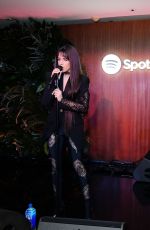 CAMILA CABELLO at Celebration for Artists Hosted by Spotify in West Hollywood 11/20/2019