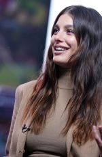 CAMILA MORRONE on the Set of Extra at The Levi