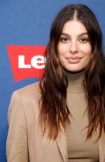 CAMILA MORRONE on the Set of Extra at The Levi