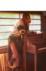 CAMILLE ROWE in Elle Magazine, December 2019