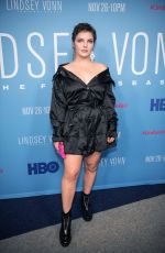 CAMREN BICONDOVA at Lindsey Vonn: The Final Season Premiere in Beverly Hills 11/07/2019