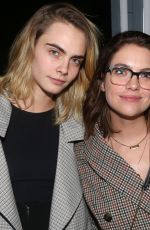 CARA DELEVINGNE and ASHLEY BENSON on the Backstage of New Alanis Morissette Musical Jagged Little Pill 11/20/2019