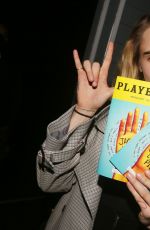 CARA DELEVINGNE and ASHLEY BENSON on the Backstage of New Alanis Morissette Musical Jagged Little Pill 11/20/2019