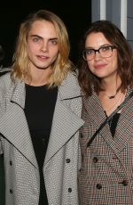 CARA DELEVINGNE and ASHLEY BENSON on the Backstage of New Alanis Morissette Musical Jagged Little Pill 11/20/2019