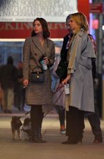 CARA DELEVINGNE and ASHLEY BENSON Take a Break of Broadway Show in New York 11/21/2019