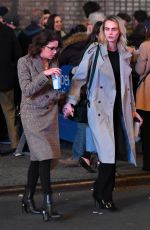 CARA DELEVINGNE and ASHLEY BENSON Take a Break of Broadway Show in New York 11/21/2019