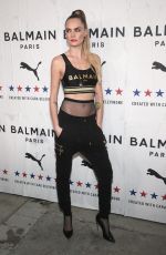 CARA DELEVINGNE at Puma x Balmain Launch Event in Los Angeles 11/21/2019