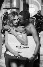 CARA DLEVINGNE for Balmain Truth or Dare Campaign, Autumn 2019