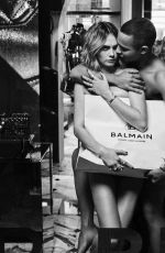 CARA DLEVINGNE for Balmain Truth or Dare Campaign, Autumn 2019