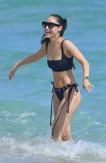 CARA SANTANA in Bikini at a Beach in Miami 11/07/2019