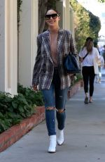 CARA SANTANA Out an About on Melrose Place in West Hollywood 11/04/2019