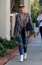 CARA SANTANA Out an About on Melrose Place in West Hollywood 11/04/2019