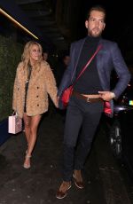 CAROLINE FLACK Leaves Her 40th Birthday Party in London 11/09/2019