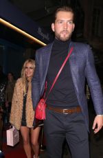 CAROLINE FLACK Leaves Her 40th Birthday Party in London 11/09/2019