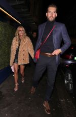 CAROLINE FLACK Leaves Her 40th Birthday Party in London 11/09/2019