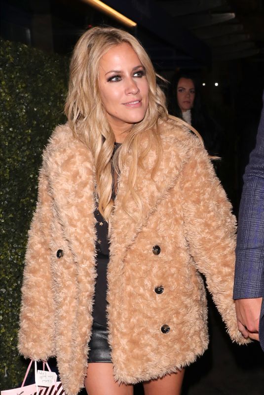 CAROLINE FLACK Leaves Her 40th Birthday Party in London 11/09/2019