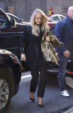 CARRIE UNDERWOOD Arrives at Good Morning America in New York 11/08/2019