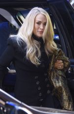 CARRIE UNDERWOOD Arrives at Good Morning America in New York 11/08/2019