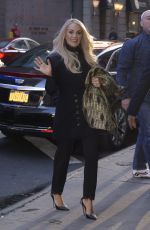 CARRIE UNDERWOOD Arrives at Good Morning America in New York 11/08/2019