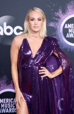 CARRIE UNDERWOOD at 2019 America Music Awards in Los Angeles 11/24/2019